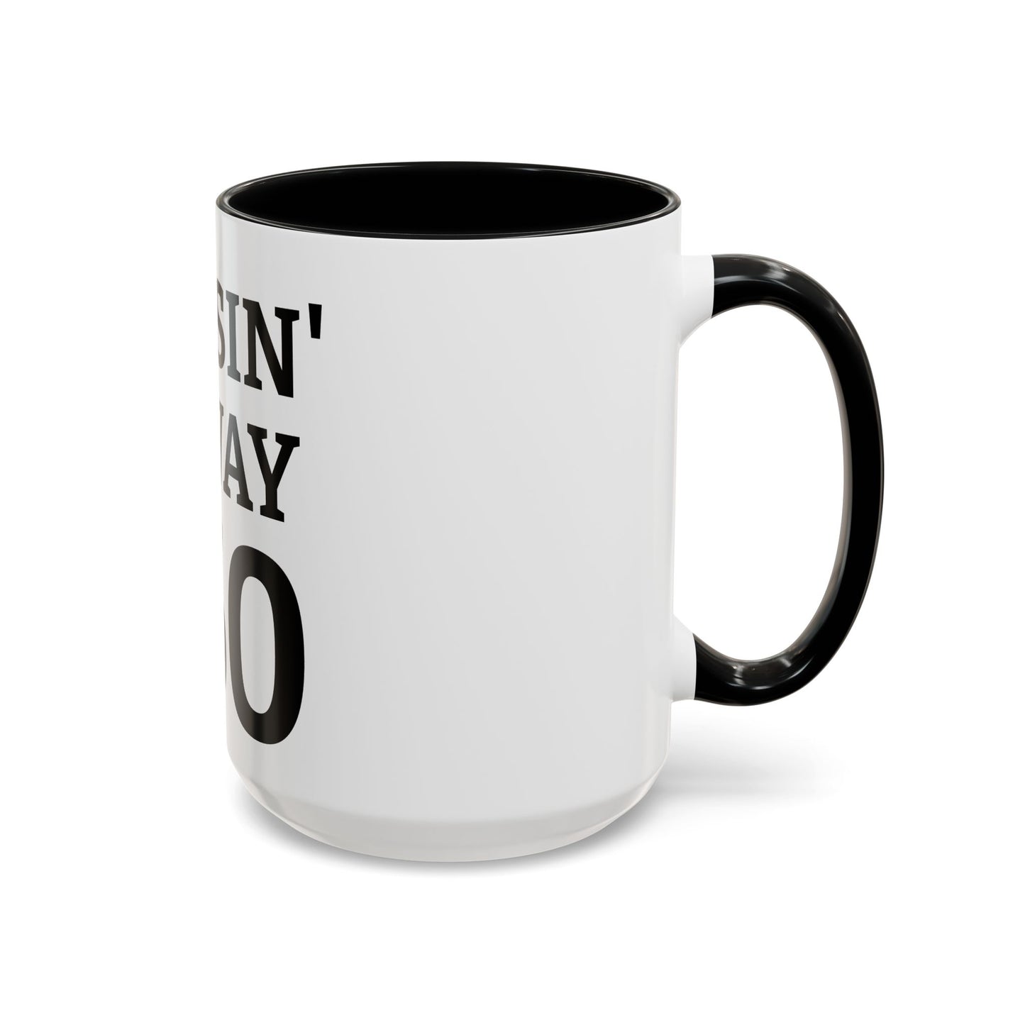 Cruisin' My Way Into 60 Coffee Mug — 11/15oz Accent Birthday Gift