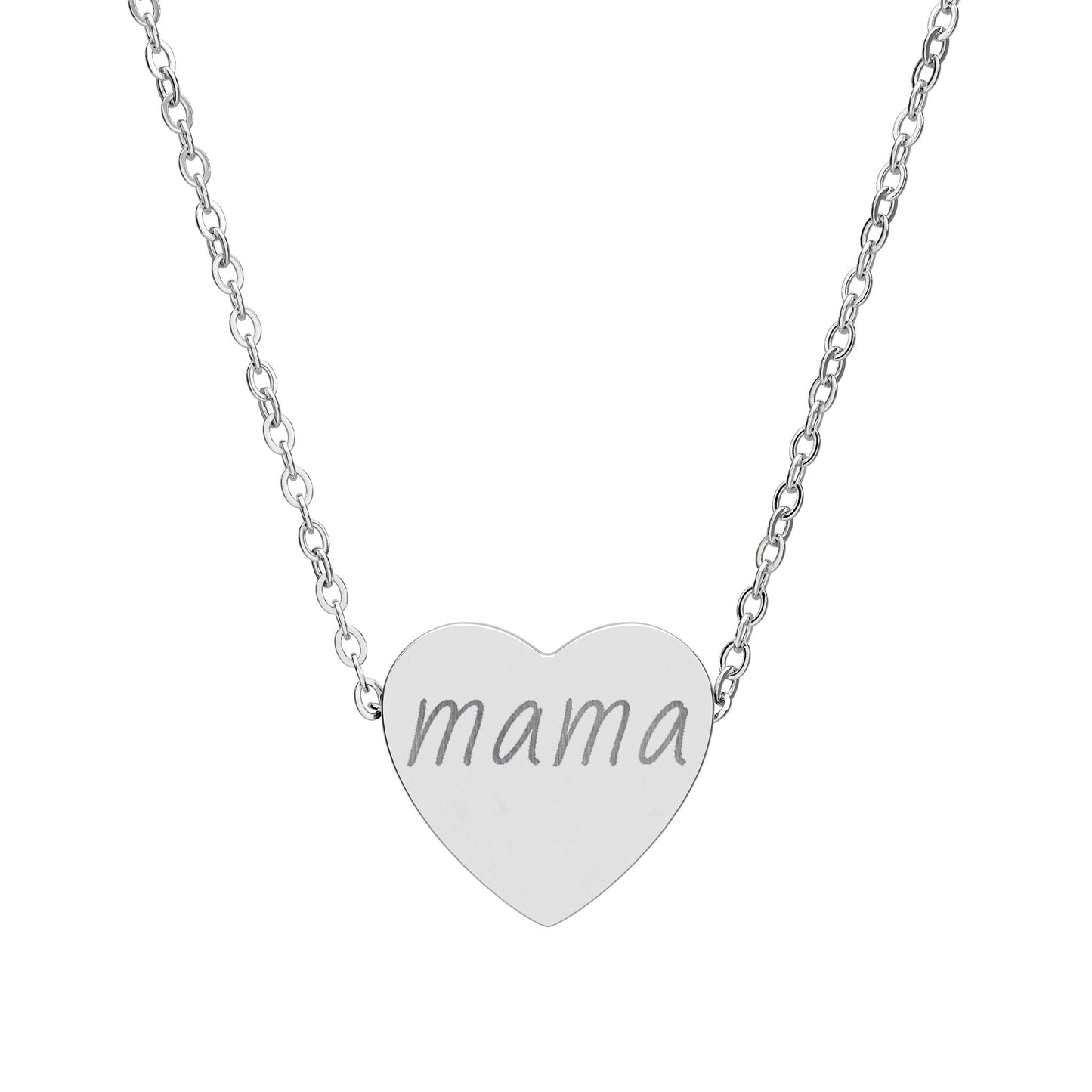 Heart Necklace (Engraving)