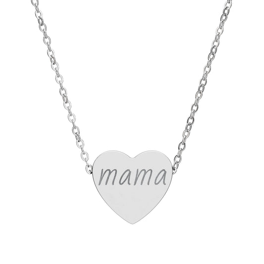 Heart Necklace (Engraving)