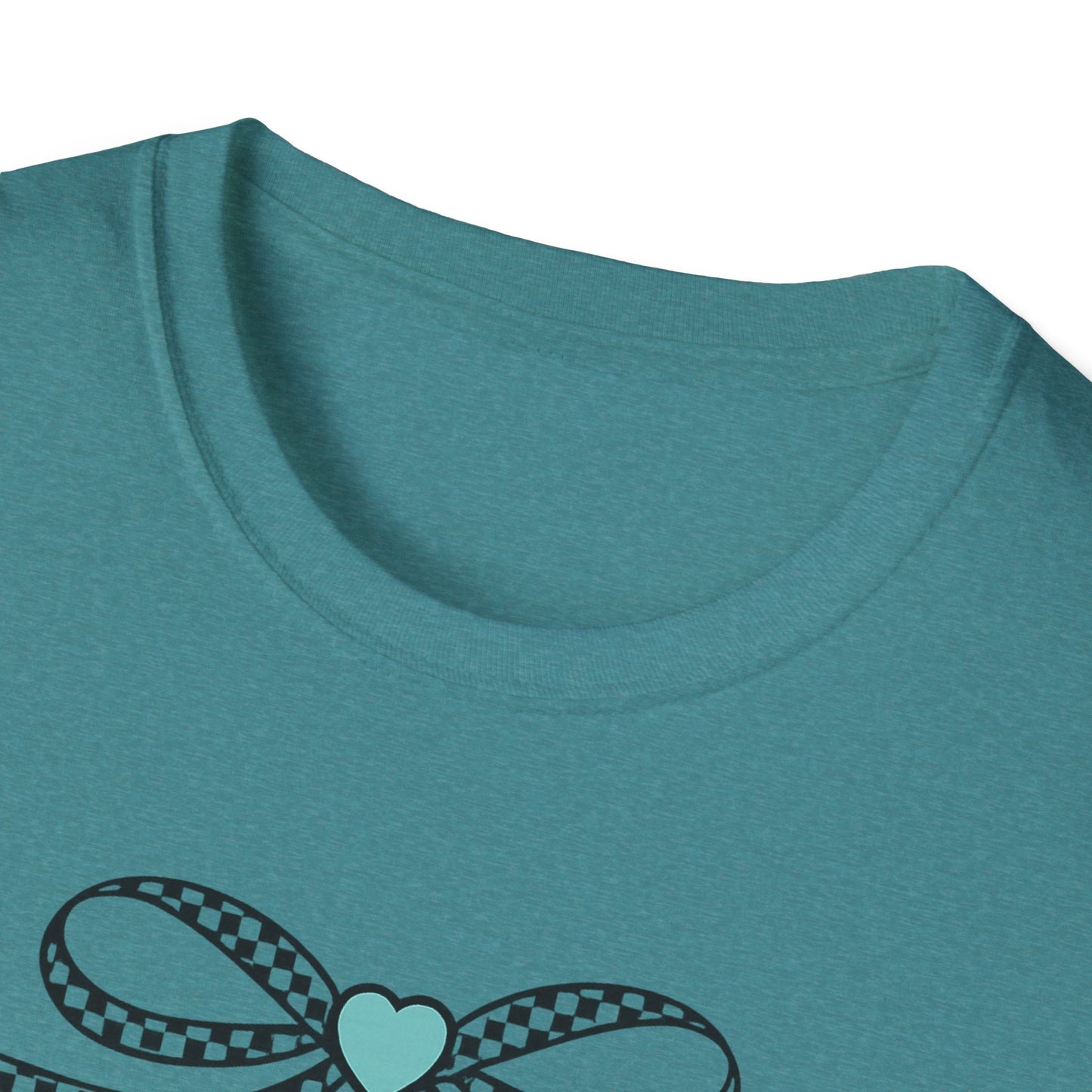 Funny Graphic T-Shirt — "Petty, Pretty & Probably Right" with Bow Accent