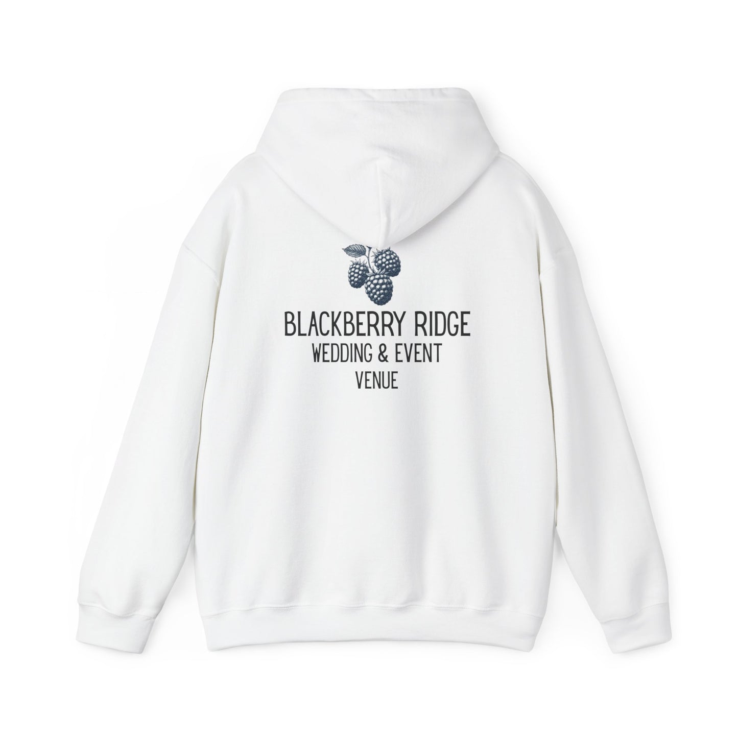 Blackberry Ridge Wedding Venue Hoodie — Personalized 'Ashley' Event Staff Sweatshirt